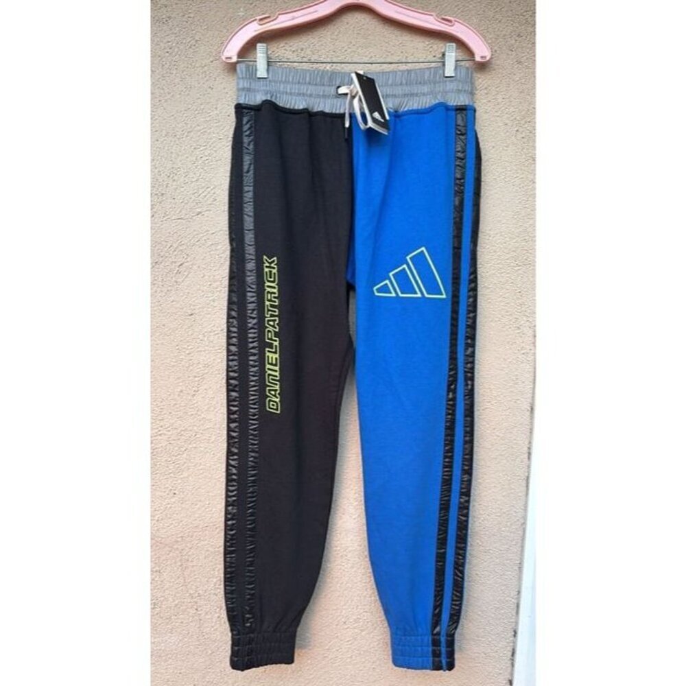 Daniel Patrick Adidas Mens Sweat Pants Black Black Size Medium New Designer! DP